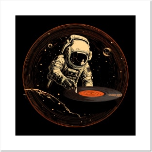 Astronaut Play Vinyl Record Posters and Art